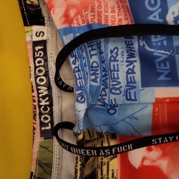 RARE *LOCKWOOD51* Set button down w shorts,The print is amazing and worn twice - Picture 4 of 5